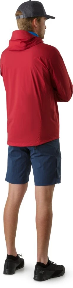 Arcteryx Squamish Hoody Herre -Osprey Butikk 13647 Squamish Hoody M Red Beach Back View S18