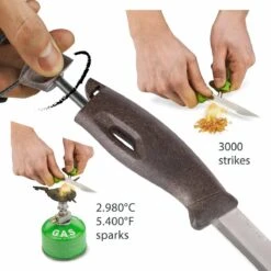 Light My Fire Fireknife 2-i-1 Kniv & Tennstål 15 Light My Fire Fireknife 2-i-1 Kniv & Tennstål -Osprey Butikk 13 swedish fireknife cocoshell how to