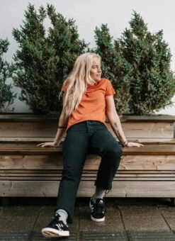 Organic Wool And Silk T-skjorte (Dame) -Osprey Butikk 17 e19e7eb392 andersvest 11 of 16 full