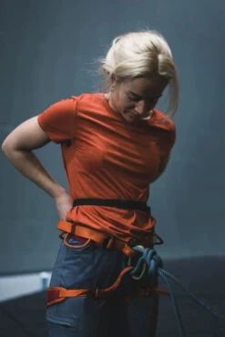 Organic Wool And Silk T-skjorte (Dame) -Osprey Butikk 17 ff5b50845b t shirt red woman northern playground 3 full