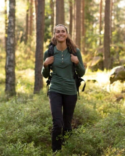 Organic Wool And Silk Longsleeve (Dame) 22 Organic Wool And Silk Longsleeve (Dame) -Osprey Butikk 19 069bb4b49c longsleeve green woman northern playground 4 full