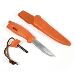 Light My Fire Fireknife 2-i-1 Kniv & Tennstål 11 Light My Fire Fireknife 2-i-1 Kniv & Tennstål -Osprey Butikk 2 swedishfireknife rustyorange nosymbol2
