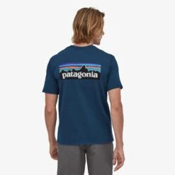 Patagonia P-6 Logo Responsibili-Tee Herre -Osprey Butikk 38504 CTRB CS2
