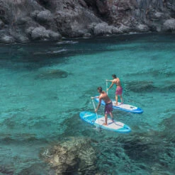 Aztron Mercury 2.0 Allround 10' SUP -Osprey Butikk AZTRON Mercury 2 0 Allround SUP to menn paa vannet stemning