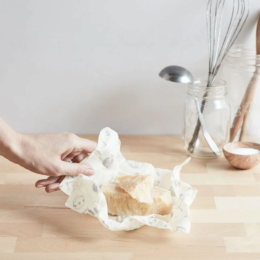 Reusable Beeswax Food Wrap Matpapir (1pk) 5 Reusable Beeswax Food Wrap Matpapir (1pk) - Bilde 5