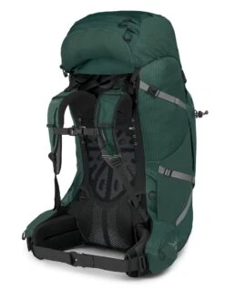 Osprey Aether Plus 100 Fjellsekk Herre -Osprey Butikk Aether Plus100 S21 SideBack Axo Green web