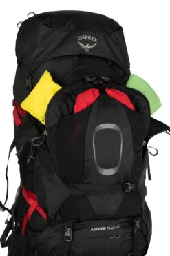 Osprey Aether Plus 100 Fjellsekk Herre -Osprey Butikk Aether Plus 100 S21 Detail2 Black web