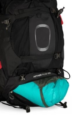 Osprey Aether Plus 100 Fjellsekk Herre -Osprey Butikk Aether Plus 100 S21 Detail9 Black web