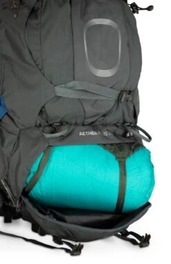 Osprey Aether Plus 70 Fjellsekk Herre -Osprey Butikk Aether Plus 70 S21 Detail7 Eclipse Grey web