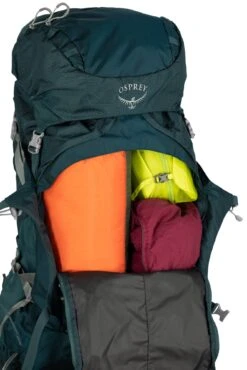 Osprey Ariel Plus 70 Fjellsekk Dame -Osprey Butikk Ariel Plus 70 S21 Detail1 Night Jungle Blue web