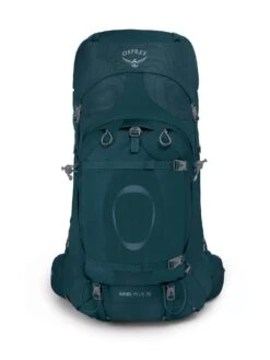 Osprey Ariel Plus 70 Fjellsekk Dame -Osprey Butikk Ariel Plus 70 S21 Front Night Jungle Blue web