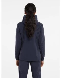Arcteryx Atom LT Hoody Hettejakke (Dame) -Osprey Butikk Atom Hoody Black Sapphire Women s Back View