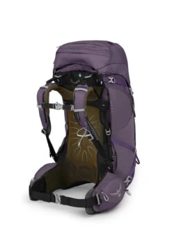 Osprey Aura AG 50 Tursekk Dame -Osprey Butikk AuraAG50 S22 SideBack EnchantmentPurple 10004018 web