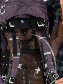 Osprey Aura AG 50 Tursekk Dame -Osprey Butikk AuraAG 50L S22 Detail13 EnchantmentPurple web