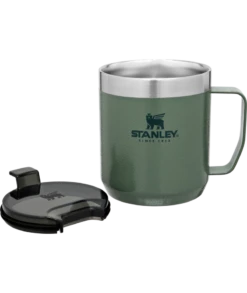 Stanley Classic Camp Mug 0,35L Termokrus -Osprey Butikk B2B Large PNG Classic Camp Mug 12oz H.Green Exploded 1800x1800 f13f35a5 8e97 4825 ade2 0e3b219ebe9f