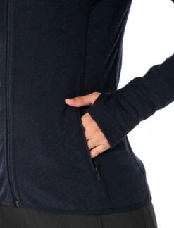 Icebreaker Descender LS Zip Mid-layer (Dame) -Osprey Butikk FW19 ADVENTURE WOMEN DESCENDER LS ZIP 103900423 7