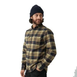 Singi Heavy Flanellskjorte (Herre) -Osprey Butikk Fjellreven Singi Heavy Flanellskjorte Herre modell front