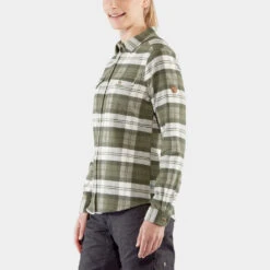 Övik Heavy Flanellskjorte Dame -Osprey Butikk Fjellreven Ovik Heavy Flanellskjorte Dame Green modell