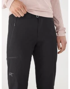 Arcteryx Gamma LT Pant Dame -Osprey Butikk Gamma LT Pant Black Women Pocket Detail
