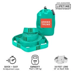 Opphengstau Til Hengekøye 11 Opphengstau Til Hengekøye -Osprey Butikk Grand Trunk Straps Opphengstau Teal