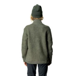 Houdini Alto Halfzip Fleecegenser (Dame) -Osprey Butikk Houdini Alto Half Zip Fleecegenser Dame Willow Green modell bak