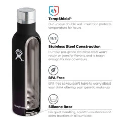 Hydro Flask Isolerende Vinkaraffel (750 Ml) -Osprey Butikk Hydro Flask Isolerende Vinkaraffel 750ml info