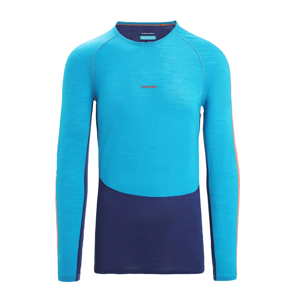 Icebreaker 125 ZoneKnit LS Crewe (Herre) 3 Icebreaker 125 ZoneKnit LS Crewe (Herre) - Bilde 3