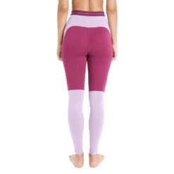 Icebreaker 125 ZoneKnit Leggings (Dame) -Osprey Butikk Icebreaker 125 ZoneKnit Leggings Dame Go Berry Purple Gaze bak