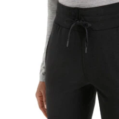 Icebreaker Crush Pants (Dame) -Osprey Butikk Icebreaker Crush Pants Black detalj
