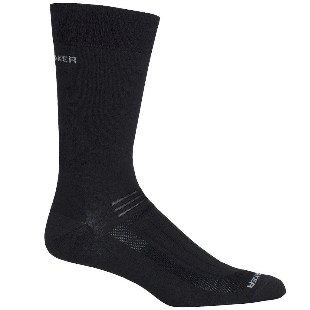Icebreaker Hike Liner Crew Ullsokker (Herre) 1 Icebreaker Hike Liner Crew Ullsokker (Herre)