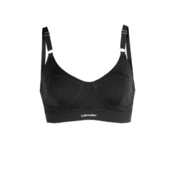 Icebreaker Queens Clasp Bra BH 7 Icebreaker Queens Clasp Bra BH -Osprey Butikk Icebreaker Queens Clasp Bra Dame Black
