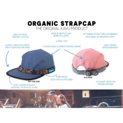 KAVU Organic Strapcap -Osprey Butikk KAVU Organic Strapcap Info Plakat
