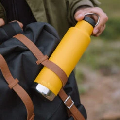 Klean Kanteen Isolerende 592ml Classic Termoflaske (m/Loop Cap) -Osprey Butikk Klean Kanteen Isolerende 592ml Classic Termoflaske Marigold sekk