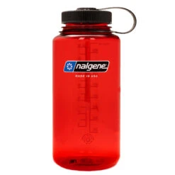 Nalgene Wide Mouth Sustain Drikkeflaske (1L) -Osprey Butikk Nalgene Wide Mouth 1L Sustain Drikkeflaske Red