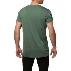 Organic Wool And Silk T-skjorte (Herre) -Osprey Butikk Northern Playground Organic Wool and Silk T skjorte Herre Green bak