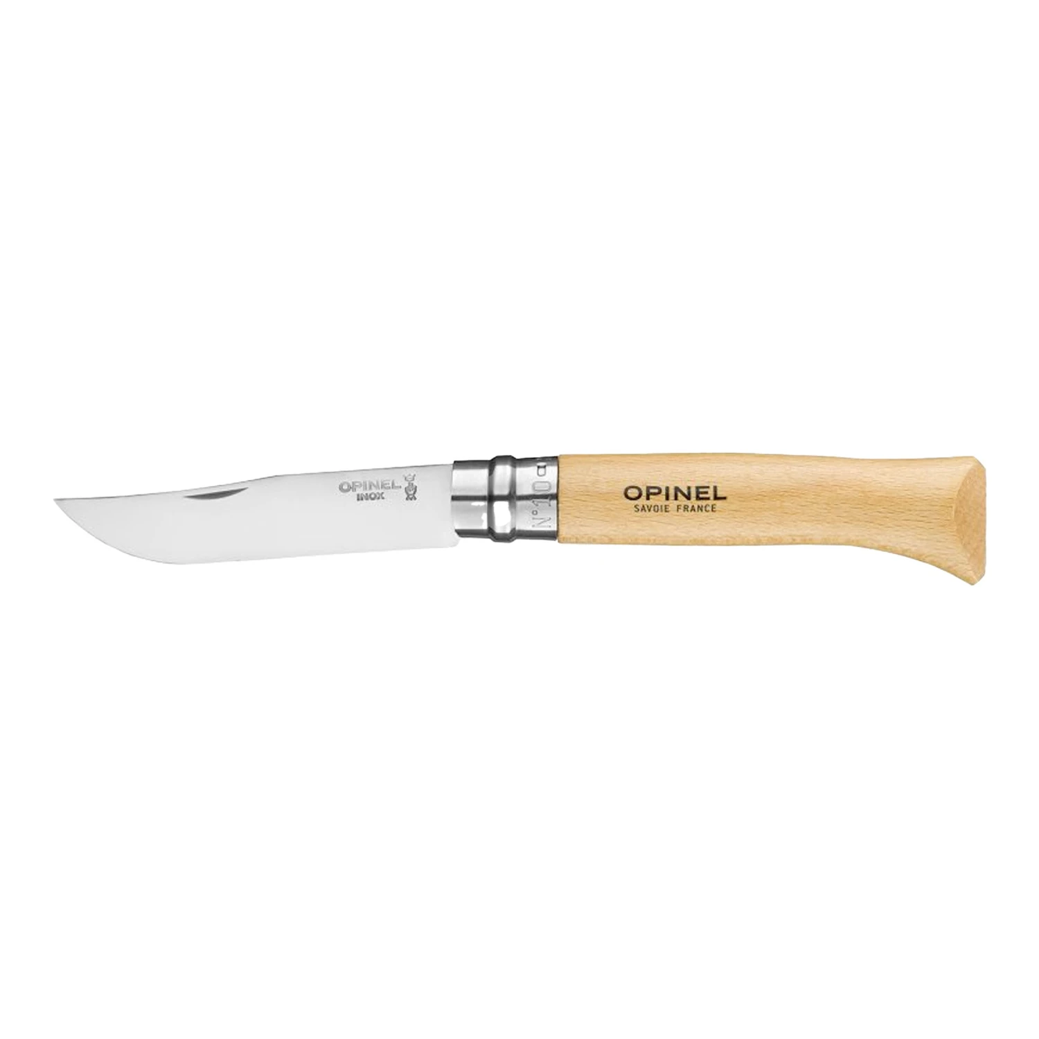 Opinel N°10 Stainless Steel Lommekniv 1 Opinel N°10 Stainless Steel Lommekniv