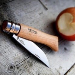 Opinel N°08 Stainless Steel Lommekniv 7 Opinel N°08 Stainless Steel Lommekniv -Osprey Butikk Opinel No 08 Stainless Steel Lommekniv stemning eple