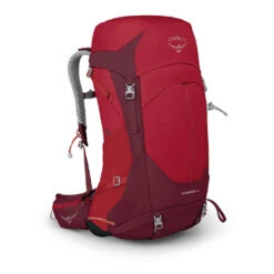 Osprey Stratos 44 (Herre) -Osprey Butikk Osprey Stratos 44 dagstursekk herre Poinsettia Red