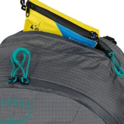 Osprey Tempest Pro 28 (Dame) -Osprey Butikk Osprey Tempest Pro 28 dagstursekk dame Titanium bakre lomme