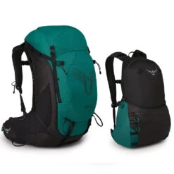 Osprey UNLTD™ Airscape® 68 Tursekk (Dame) -Osprey Butikk Osprey UNLTD Airscape 68 Tursekk Dame Hostas Green med dagstursekk