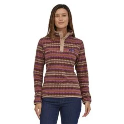 Patagonia Micro D Snap-T Pullover Dame (Sisu Brown)