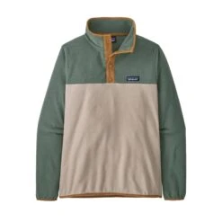 Patagonia Micro D Snap-T Pullover Dame (Pumice) -Osprey Butikk P26020 PUM