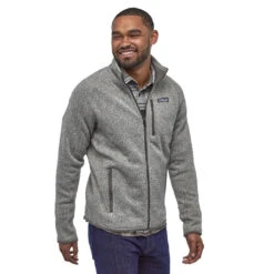 Patagonia Better Sweater Jacket Fleecejakke (Herre) -Osprey Butikk Patagonia Better Sweater Jacket Fleecejakke Herre Stonewash modell