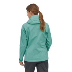 Patagonia Torrentshell 3L Jacket Regnjakke (Dame) -Osprey Butikk Patagonia Torrentshell 3L Jacket Regnjakke Dame Fresh Teal Modell Bak