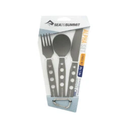 Sea To Summit AlphaSet 3 Piece Turbestikk (kniv/skje/gaffel) -Osprey Butikk Sea To Summit AlphaSet 3 Piece Turbestikk innpakning