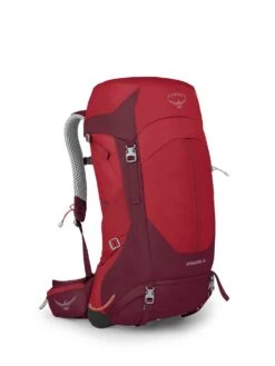 Osprey Stratos 36 (Herre) -Osprey Butikk Stratos36 S22 Side PointsettiaRed 10004043 web