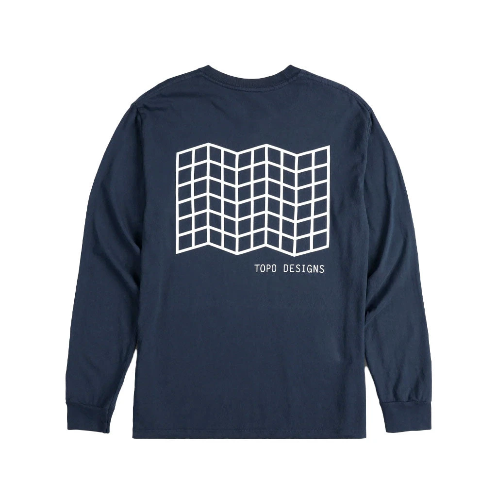 Grid Map Tee LS (Herre) 2 Grid Map Tee LS (Herre) - Bilde 2