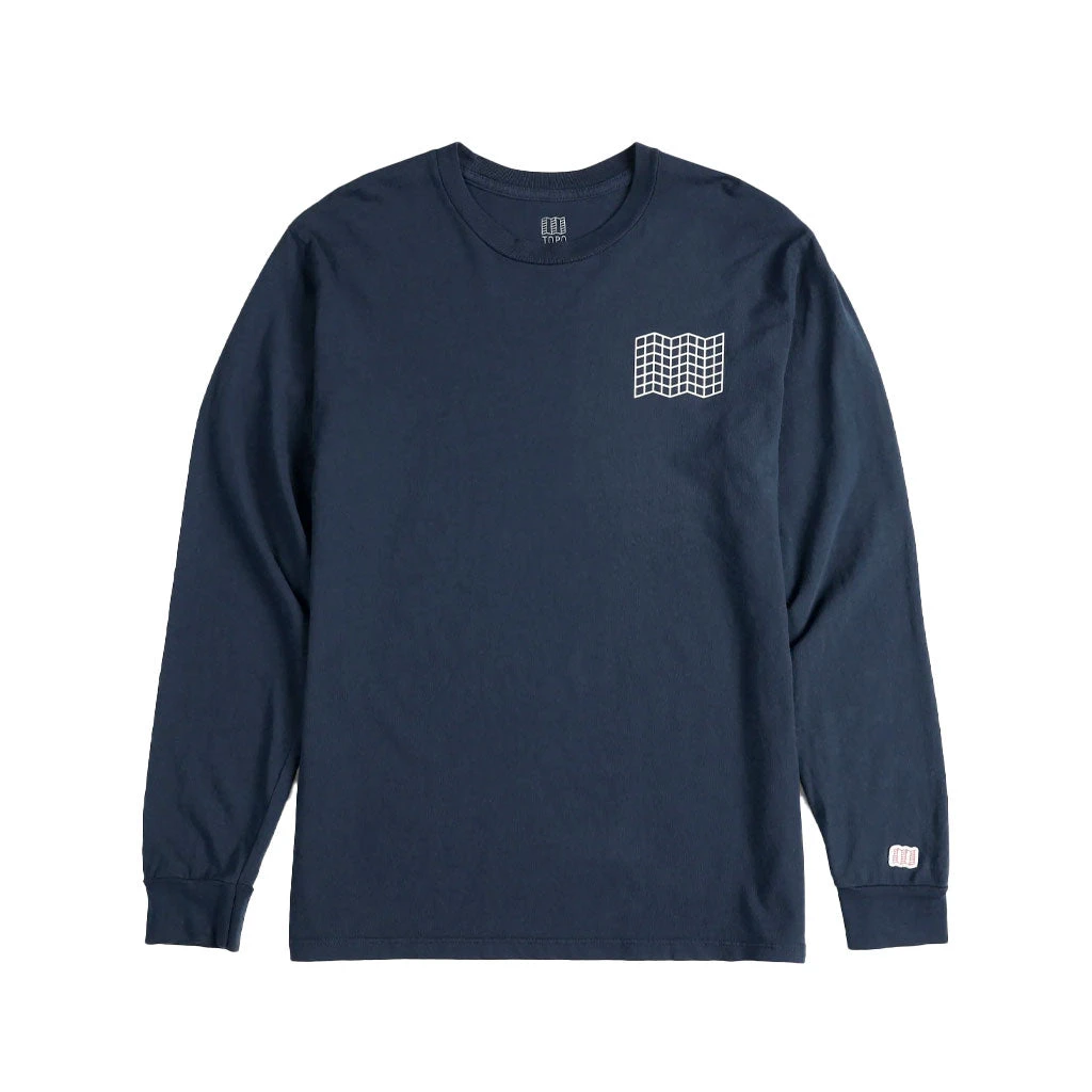 Grid Map Tee LS (Herre) 1 Grid Map Tee LS (Herre)