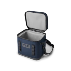 Yeti Hopper Flip 12 Soft Cooler -Osprey Butikk W Hopper Flip 12 Navy 3qtr Open 7914 B png