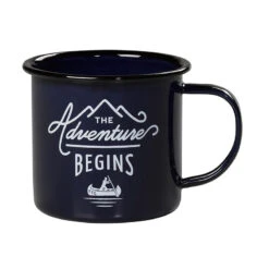 Emaljekopp "Adventure Begins"